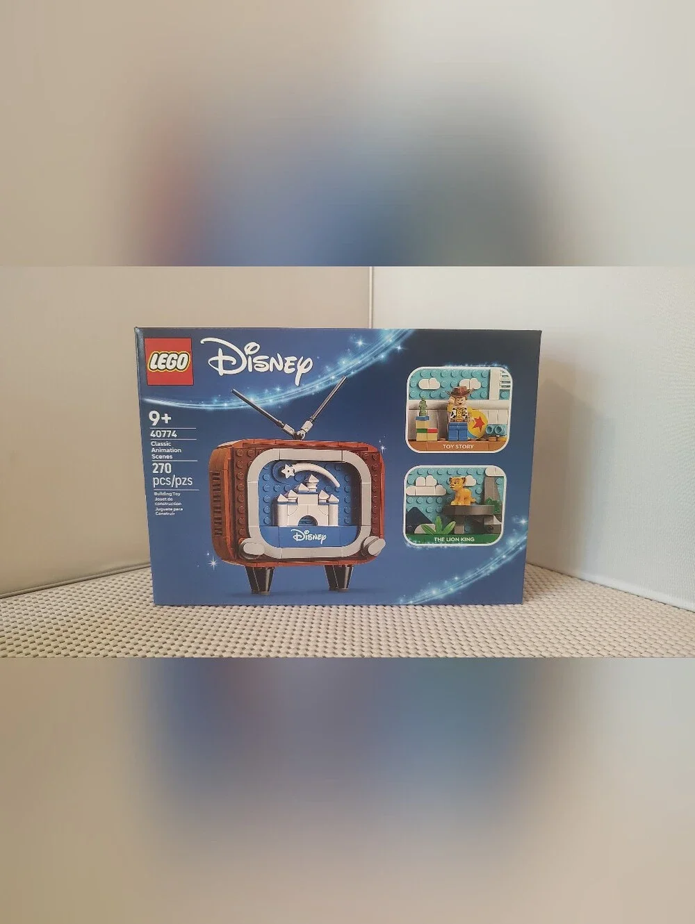 Lego 40774 Classic Animation Scene NWT Disney Building Toy Set TV Toy Story